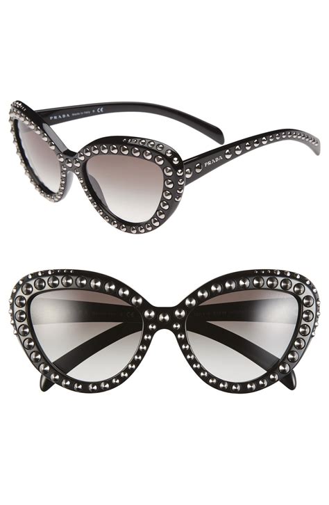 prada cat eye sunglasses price|prada cat eye studded sunglasses.